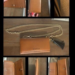Authentic Gucci wallet crossbody